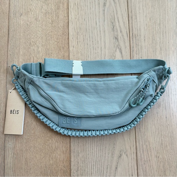 BEIS Bags Nwt Bis The Sport Pack In Gray Blue Slate Fanny Pack Bum